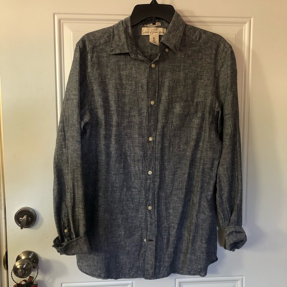 Men’s Blue H&M Button Up Shirt